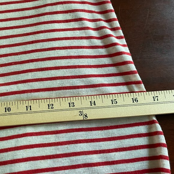 ING Womens Red & White Striped Tank Maxi Dress S Coastal Beach Festival Resort - Picture 9 of 9